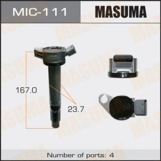 Котушка запалювання Masuma MIC-111 (фото 1)