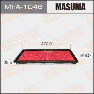 Фильтра Фильтр воздушный Subaru Forester SF# 97-02, Subaru Impreza GD# 00-07, Subaru Legacy B4 Outback BE#  Masuma MFA-1046 (фото 1)