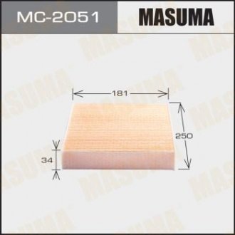 Фільтр салонний Masuma MC-2051 (фото 1)