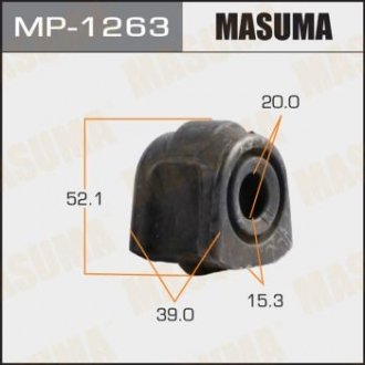 РЕЗ. СТАБИЛИЗАТОРА Втулка стабилизатора front Outback B15 [уп2], передняя D-20 Masuma MP-1263 (фото 1)