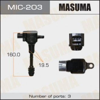 Котушка запалювання Masuma MIC-203 (фото 1)