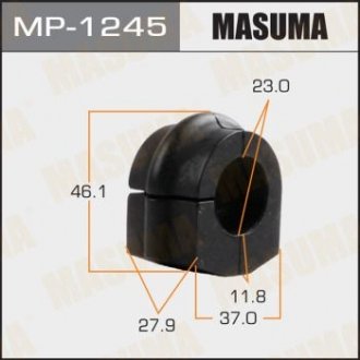 РЕЗ. СТАБИЛИЗАТОРА Втулка переднего стабилизатора D=23 Nissan Patrol Safari Y61 97-10 Masuma MP-1245 (фото 1)
