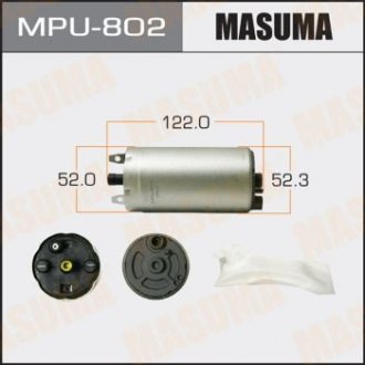 Фильтра Бензонасос (топливный насос), с фильтром сеткой MPU-001. Subaru V=1500-2000 Masuma MPU-802 (фото 1)