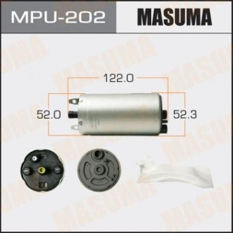 ФИЛЬТРА Бензонасос (топливный насос), с фильтром сеткой MPU-001. Nissan V=2000-3000 Masuma MPU-202 (фото 1)