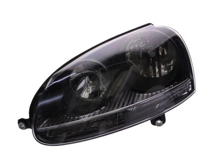 Фара лів. H7/H7 з поворотником, авт. регул. GTI (черна рамка) 5/04- [] DEPO+ALKAR 441-1171L-LDEM2 (фото 1)