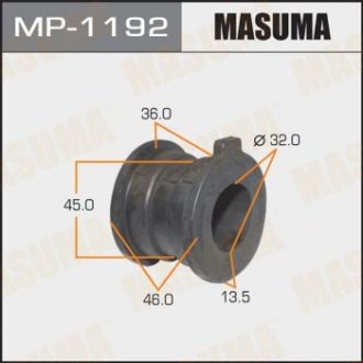 РЕЗ. СТАБИЛИЗАТОРА BUSH, STABILIZER, REAR, LEXUS GX470, AIR REAR SUSP., ID=33 Masuma MP-1192 (фото 1)