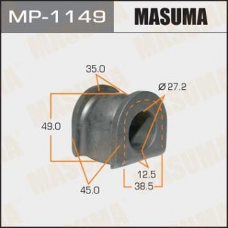 Втулка стабілізатора переднього (Кратно 2) Honda Accord Tourer (02-08) Masuma MP-1149 (фото 1)