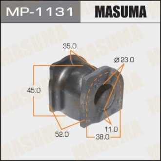 РЕЗ. СТАБИЛИЗАТОРА Втулка переднего стабилизатора d23 Honda Pilot Masuma MP-1131 (фото 1)