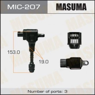 Котушка запалювання Masuma MIC-207 (фото 1)