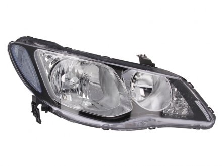 Фара правая HB3+HB4, черная рамка, эл. рег., SEDAN [] DEPO+ALKAR 217-1159R-LDEM2 (фото 1)