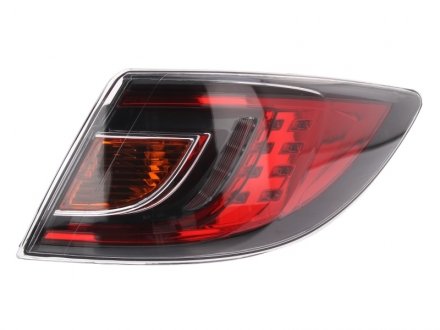 Ліхтарь правий зовнішній без патрона червоний LED тип (не COMBI) DEPO+ALKAR 216-1973R-UE (фото 1)