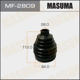 Пыльники пластик X-TRAIL T31 out 3817A170 28*112*84 Masuma MF-2809 (фото 1)
