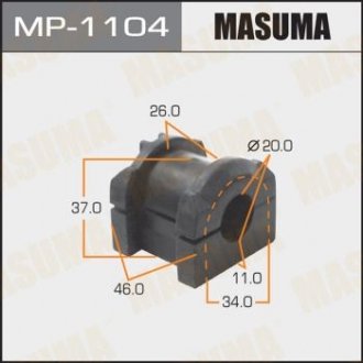 РЕЗ. СТАБИЛИЗАТОРА Втулка стабилизатора front LANCER CY1A Masuma MP-1104 (фото 1)