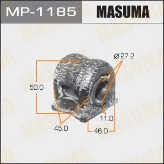 РЕЗ. СТАБИЛИЗАТОРА Втулка стабилизатора front Crosstour  Masuma MP-1185 (фото 1)