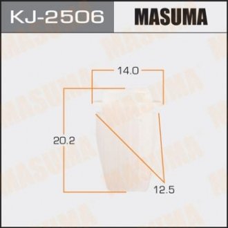 ХОМУТЫ КЛИПСЫ Клипса Клипса крепежная Infiniti Nissan Masuma KJ-2506 (фото 1)