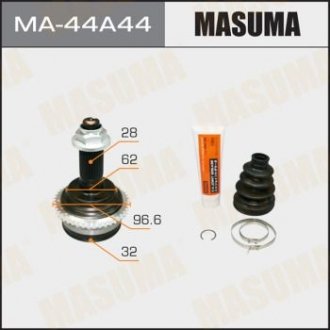 ПРИВОДА 32*56*28*78*96 Mazda 6 `02~ MPV FS 99- Masuma MA-44A44 (фото 1)