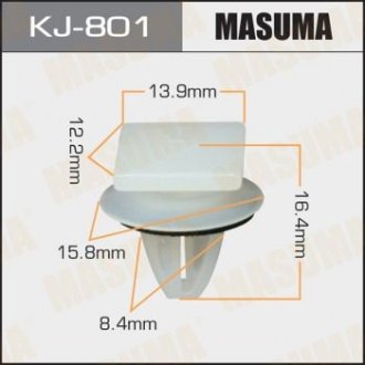 ХОМУТЫ КЛИПСЫ MB317677 MB319754 MB814435 MR109487 Masuma KJ-801 (фото 1)