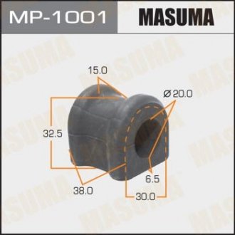 РЕЗ. СТАБИЛИЗАТОРА RR Avensis 01.03- d=20mm Masuma MP-1001 (фото 1)