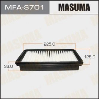 Фильтра Воздушный фильтр Suzuki SX4 2006~  Masuma MFA-S701 (фото 1)