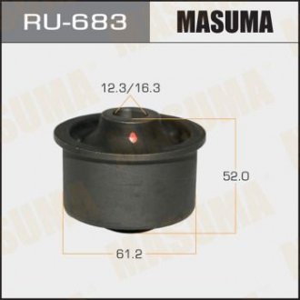САЙЛЕНТБЛОКИ DEMIO, MAZDA2 DE3F front low Masuma RU-683 (фото 1)