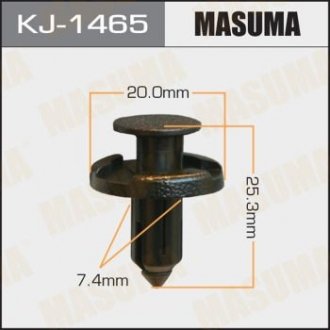 ХОМУТЫ КЛИПСЫ Клипса пластиковая Masuma KJ-1465 (фото 1)