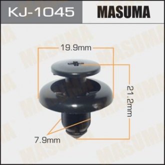 ХОМУТЫ КЛИПСЫ Клипса пластиковая Masuma KJ-1045 (фото 1)