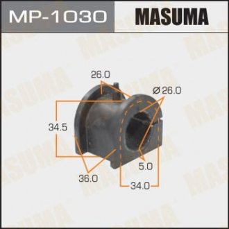 РЕЗ. СТАБИЛИЗАТОРА FR CS1 3 9# CU2 5W Masuma MP-1030 (фото 1)