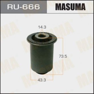 САЙЛЕНТБЛОКИ PATHFINDER R51M front low Masuma RU-666 (фото 1)