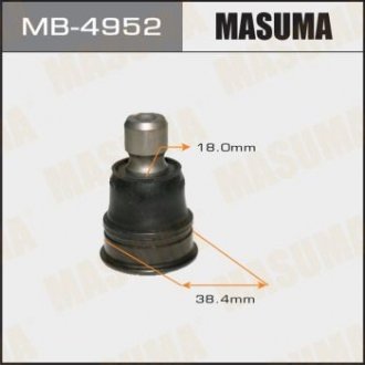 ОПОРЫ ШАРОВЫЕ Шаровая опора front low TIIDA C11 Masuma MB-4952 (фото 1)