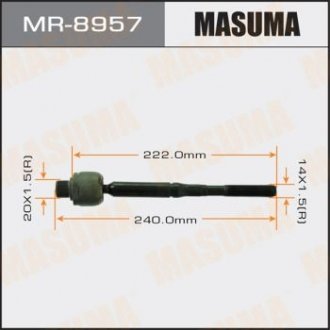 ТЯГИ РУЛЕВЫЕ Рулевая тяга Nissan Teana L33 14- Masuma MR-8957 (фото 1)