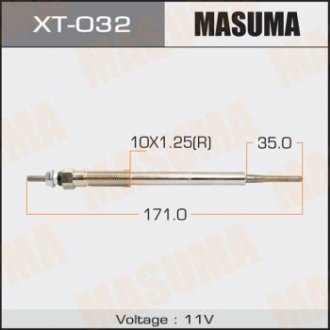 Свечи PT-157.11V 1KZ-FTV (1 10 100) Masuma XT-032 (фото 1)
