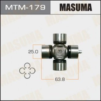 КРЕСТОВИНЫ 25x63.8 аналог MTM-181 Masuma MTM-179 (фото 1)