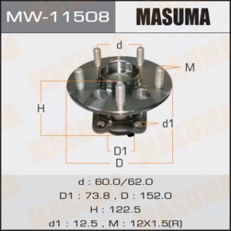 Маточина колеса Masuma MW-11508 (фото 1)