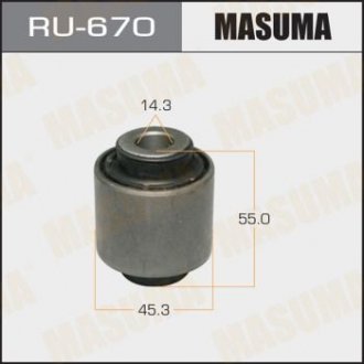 САЙЛЕНТБЛОКИ PATROL Y62 rear low Masuma RU-670 (фото 1)