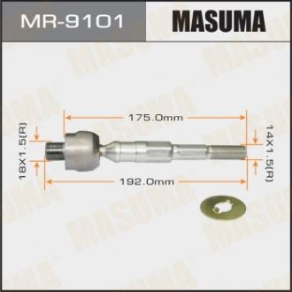 ТЯГИ РУЛЕВЫЕ CIVIC FD2 CRHO-37 Masuma MR-9101 (фото 1)