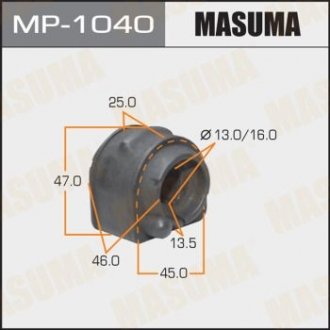 РЕЗ. СТАБИЛИЗАТОРА RR MAZ-3 Masuma MP-1040 (фото 1)