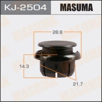 ХОМУТЫ КЛИПСЫ Клипса Клипса крепежная  Masuma KJ-2504 (фото 1)