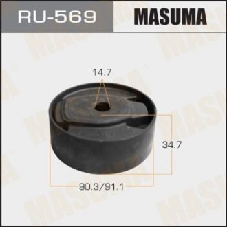 САЙЛЕНТБЛОКИ RAV4 ACA31W rear Masuma RU-569 (фото 1)