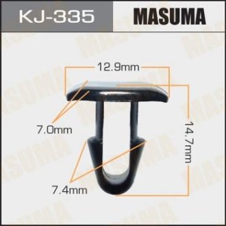 Клипса (кратно 5) Masuma KJ-335 (фото 1)