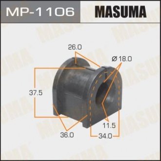 РЕЗ. СТАБИЛИЗАТОРА RR-CY4A Masuma MP-1106 (фото 1)