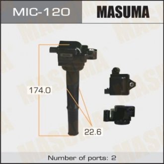 КАТУШКИ ЗАЖИГАНИЯ 5VZFE Masuma MIC-120 (фото 1)