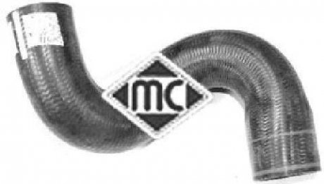 Патрубок радиатора Metalcaucho 08620 (фото 1)