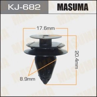 Клипса (кратно 5) Masuma KJ682 (фото 1)