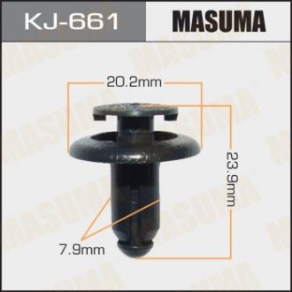 Клипса (кратно 5) Masuma KJ661 (фото 1)
