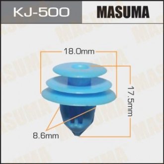 Клипса (кратно 5) Masuma KJ500 (фото 1)