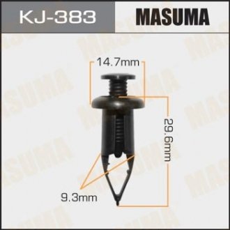 Клипса (кратно 5) Masuma KJ383 (фото 1)