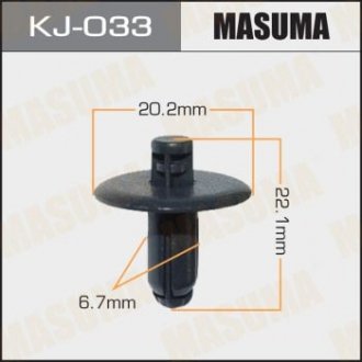 Клипса (кратно 5) Masuma KJ033 (фото 1)