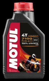Масло для 4-х тактных двигателей 100% синтетическое эстеровое MOTUL 838011 / 104086 (фото 1)