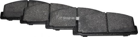 Комплект тормозных колодок, дисковый тормоз JP GROUP 3863700610 (фото 1)