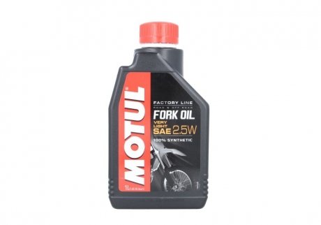 Олива мот FORK OIL FL 2.5W 1L MOTUL 821901 (фото 1)